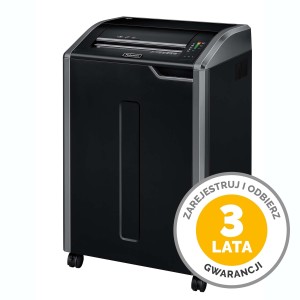 Niszczarka Fellowes 485i - 3 lata gwarancji Fellowes Polska